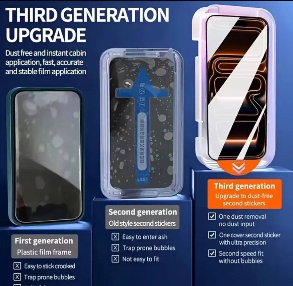📱 iPhone 17 Pro Max Privacy Screen Protector (4 Pack) 📱