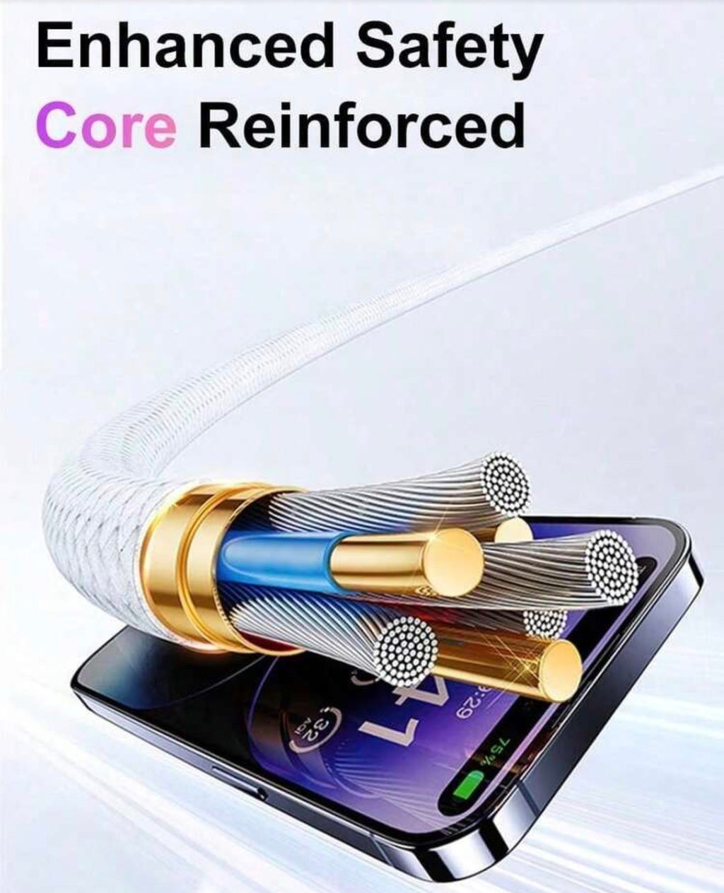 Genuine Apple USB-C to USB-C Fast Charging Cable 1M (Original Apple)