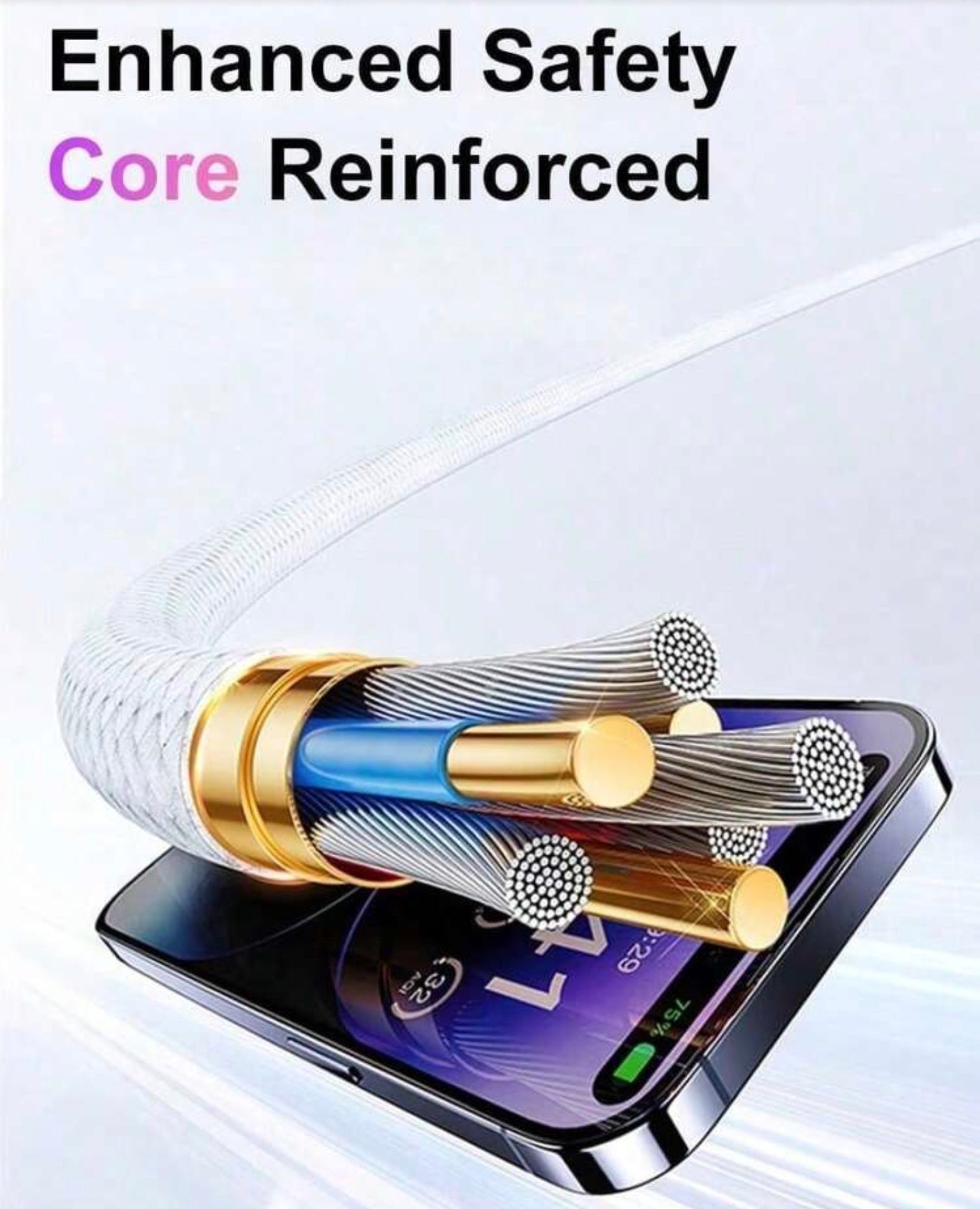 Genuine Apple USB-C to USB-C Fast Charging Cable 1M (Original Apple)